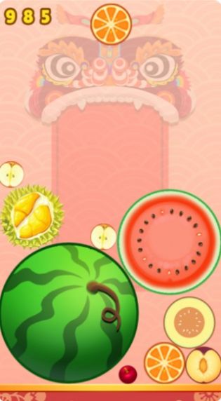 合并水果合成最大的西瓜游戏图2