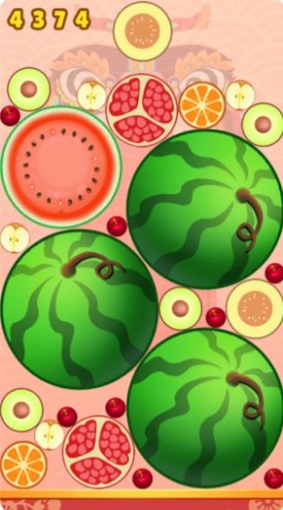合并水果合成最大的西瓜游戏图1