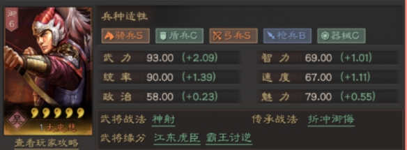 三国志战略版太史慈值得培养吗？太史慈战法兵书加点及阵容搭配培养建议[多图]图片1