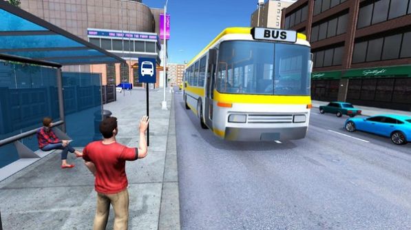 超级巴士高速驾驶游戏安卓版图片1