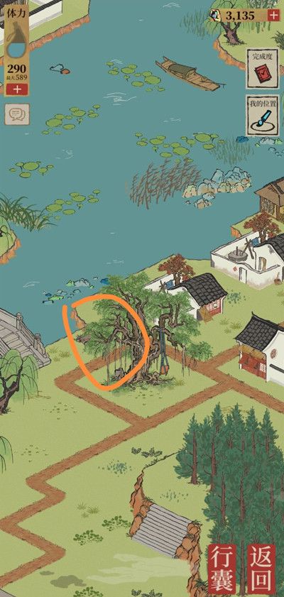 江南百景图钱塘春行宝箱位置大全 杭州探险钱塘春行宝箱与钥匙位置图示图片2