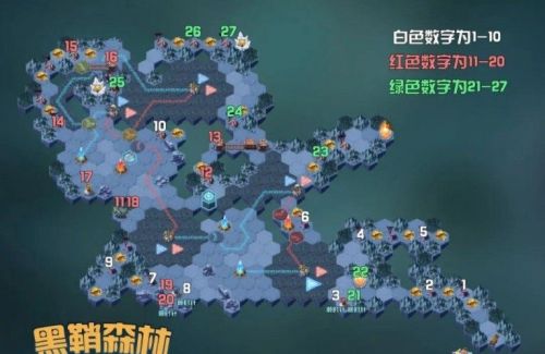 剑与远征黑鞘森林奇境探险怎么过？黑鞘森林最佳通关路线图文攻略[多图]