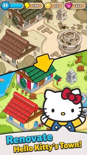 Hello Kitty合并小镇游戏图2