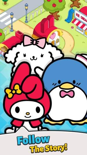 Hello Kitty合并小镇游戏图1