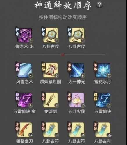 一念逍遥法修神通释放顺序攻略大全，法修神通最强排序图文一览[多图]