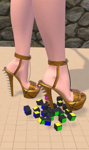 鞋子粉碎ASMR游戏图1