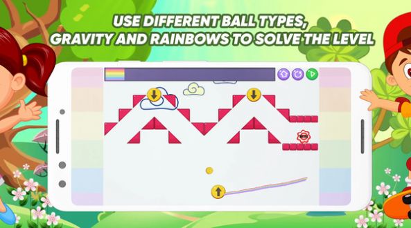 物理彩虹球游戏图3