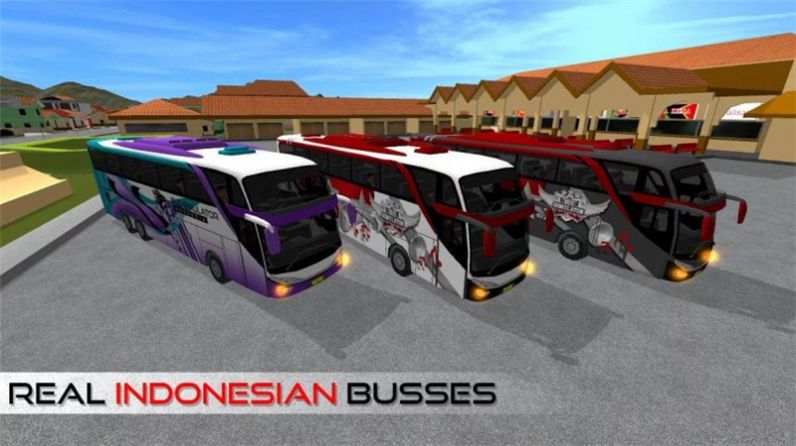 印尼巴士模拟器mod车包最新版图3