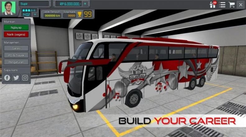 印尼巴士模拟器新卡车游戏图2