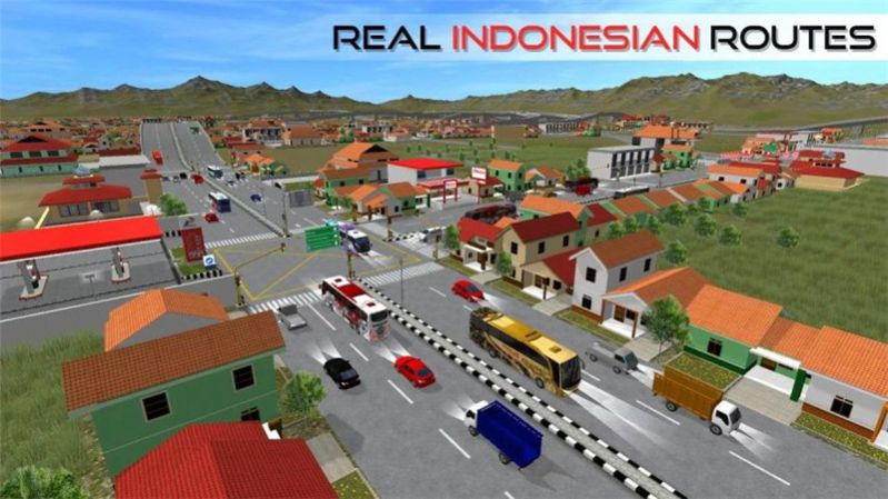 印尼巴士模拟器汉化版3.7mod车包下载最新版图片2