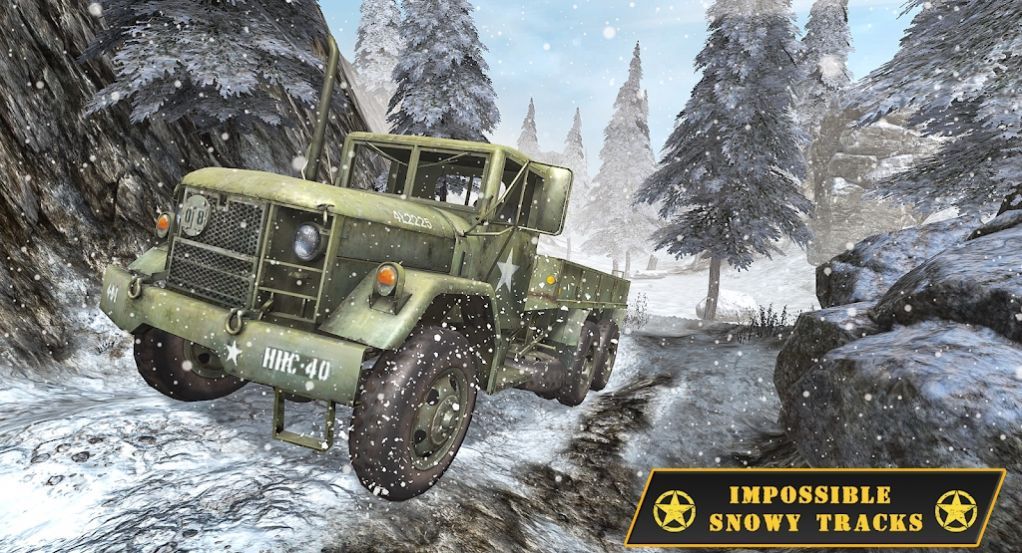 雪地卡车货运模拟器游戏官方最新版图片1
