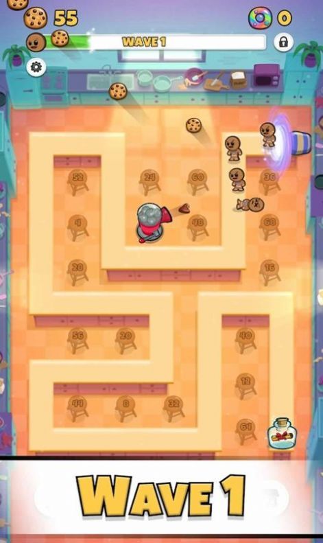 饼干人塔防TD游戏最新安卓版图片2