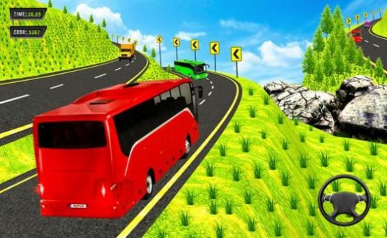 山地越野巴士驾驶模拟器2021游戏安卓版图片1
