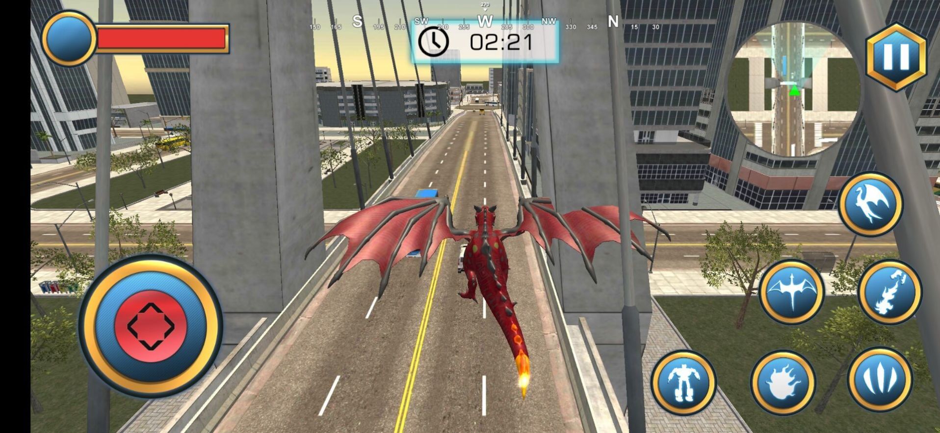 模拟飞行机甲安卓版游戏图片1