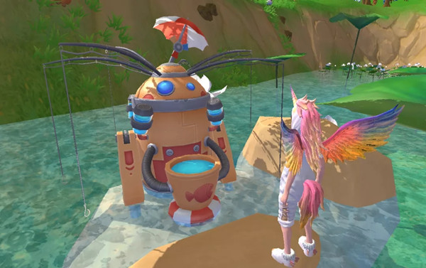 创造与魔法钓鱼机器人在什么地方？钓鱼机器人操作方法介绍[多图]