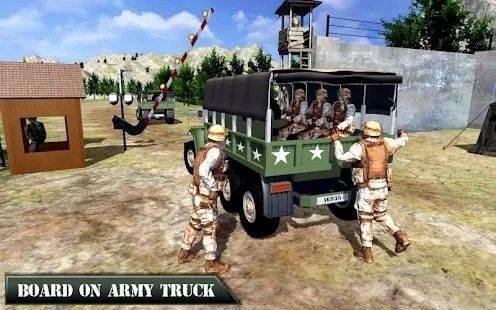 陆军越野卡车运输游戏图2