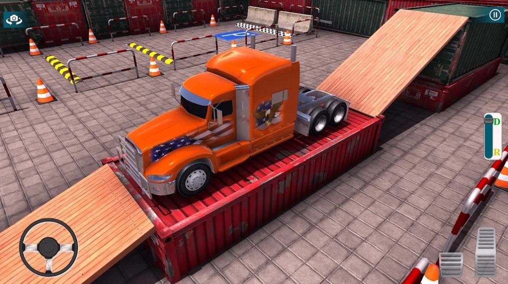 城市卡车停车场3D游戏图2