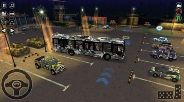 军队巴士驾驶游戏图1