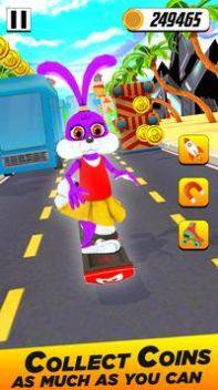 地铁兔子跑酷游戏官方安卓版图片1