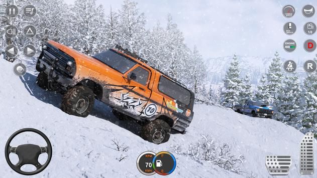 大型雪地卡车游戏图2