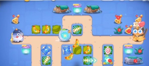 保卫萝卜4阿波道长28关怎么过   阿波道长第28关图文通关攻略图片6