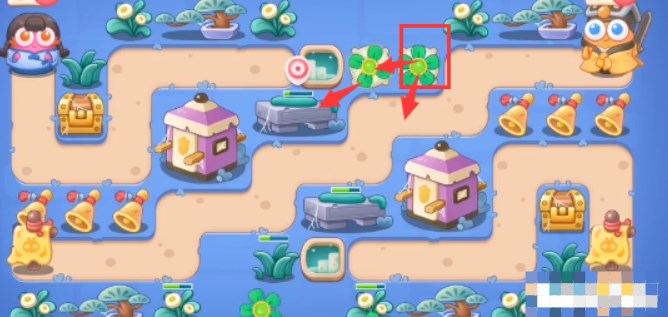 保卫萝卜4阿波道长33关攻略图解    阿波道长33关图文通关流程图片2