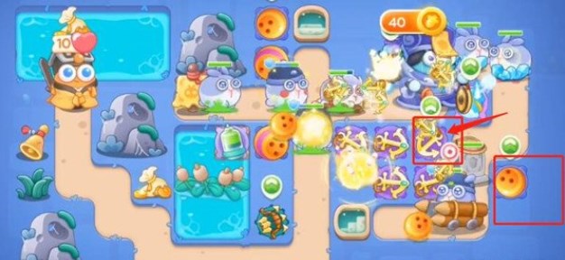 保卫萝卜4阿波道长40关攻略   阿波道长40关通过图解一览图片5