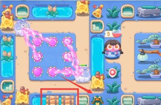 保卫萝卜4阿波道长57关攻略   阿波道长第57关图文过关一览图片2