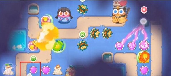 保卫萝卜4阿波道长50关攻略图解   阿波道长第50关图文过关介绍图片5