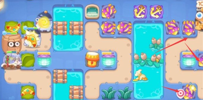 保卫萝卜4阿波道长53关攻略    阿波道长第53关图文流程一览图片8