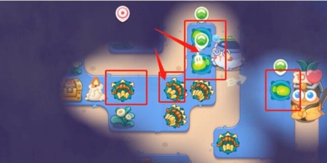 保卫萝卜4阿波道长17关攻略   阿波道长第17关怎么过图片3