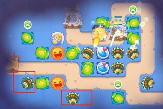 保卫萝卜4阿波道长17关攻略   阿波道长第17关怎么过图片7