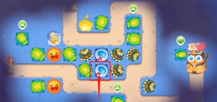 保卫萝卜4阿波道长17关攻略   阿波道长第17关怎么过图片6