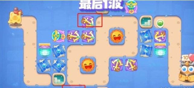 保卫萝卜4阿波道长19关攻略   阿波道长第19关怎么过图片8