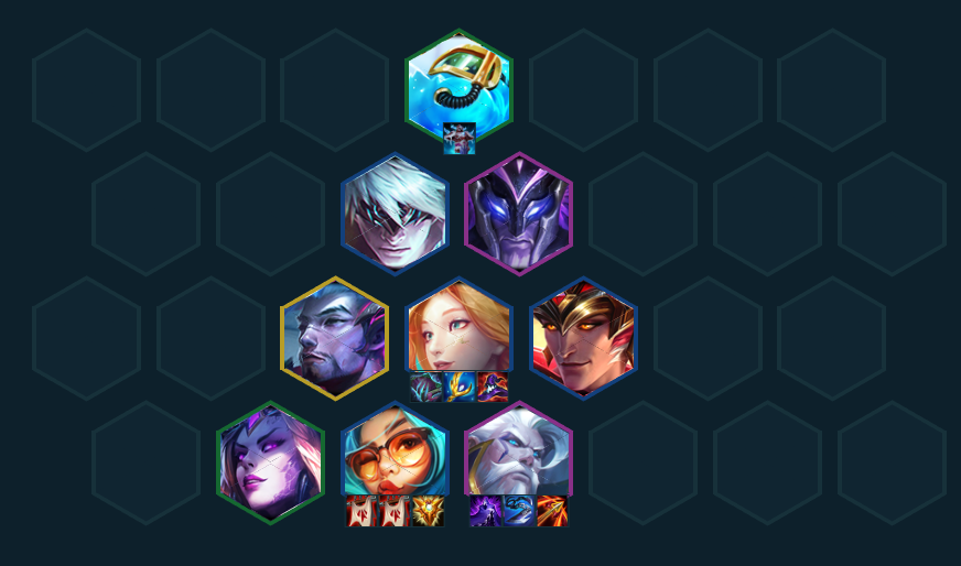 云顶之弈12.21版本阵容图    12.21最强阵容搭配大全图片2