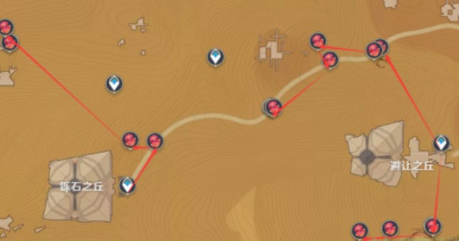原神3.3版本赤念果位置大全   最新赤念果采集路线分布图[多图]图片5
