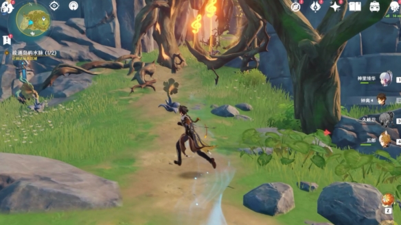 原神烈火踏歌行任务攻略  烈火踏歌行疏通水脉/海螺/宝箱/寻找钥匙完成攻略图片34