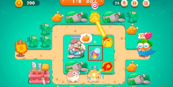 保卫萝卜4第15关攻略图解  第15关怎么过图片2