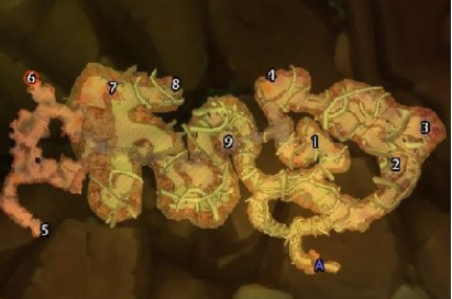 魔兽世界wlk蝙蝠宝宝在哪  wow蝙蝠宝宝刷新以及分布位置一览图片4