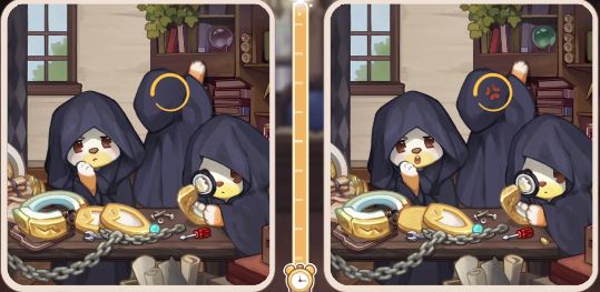 奥比岛手游找不同第三关攻略   真假暗影第3关找不同所有位置分享图片2