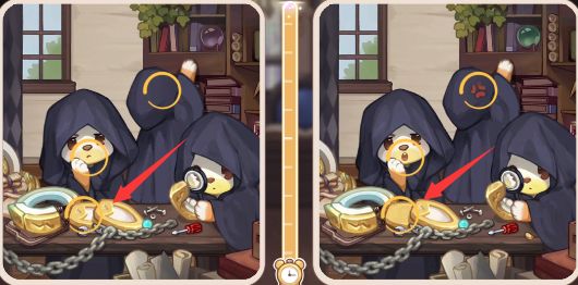 奥比岛手游找不同第三关攻略   真假暗影第3关找不同所有位置分享图片4