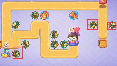 保卫萝卜4白萝卜传奇第3关怎么过   白萝卜传奇第3关图文过关攻略图片5