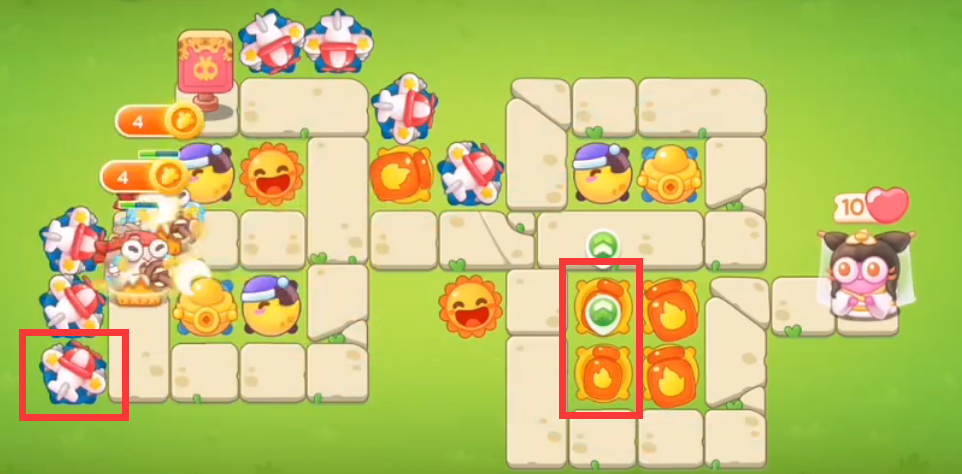 保卫萝卜4白萝卜传奇51关攻略    白萝卜传奇第51关怎么过图片6