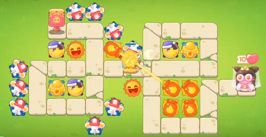 保卫萝卜4白萝卜传奇51关攻略    白萝卜传奇第51关怎么过图片8