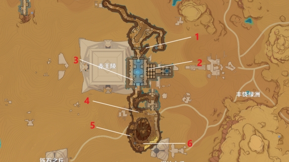 原神圣章石位置大全   3.1版圣章石全收集坐标刷新点分布图图片10