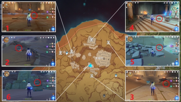 原神圣章石位置大全   3.1版圣章石全收集坐标刷新点分布图图片24