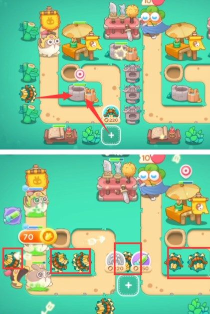 保卫萝卜4喜乐月饼节第3关攻略   喜乐月饼节第三关怎么过图片2