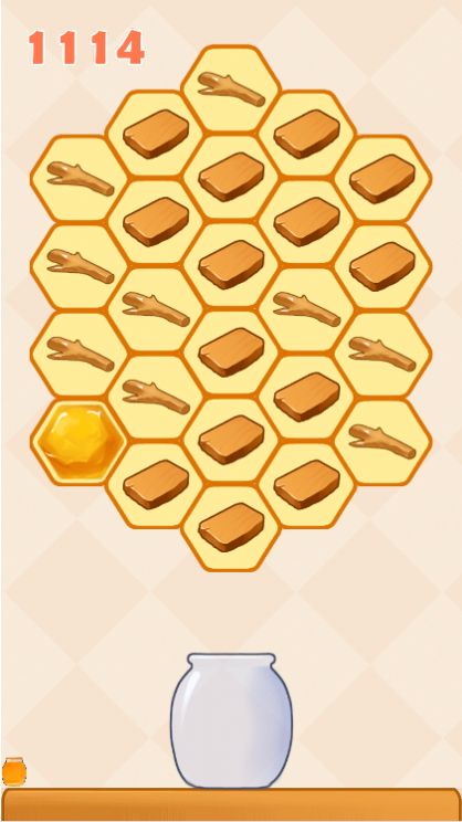 收集蜂蜜小游戏图1