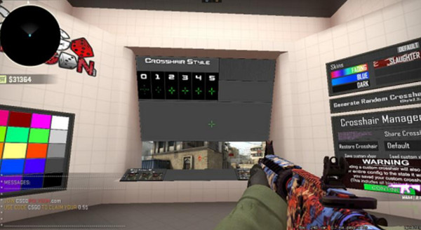 CSGO变色准星代码怎么用？准星颜色设置调整步骤[多图]