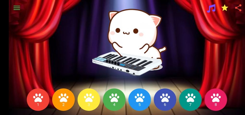 Peach Cat Music游戏安卓官方版图片1